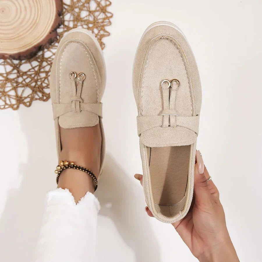 Dames slip-on halfschoenen, antislipzool, casual stijl, licht, flexibel, comfortabel, ideaal voor elke gelegenheid.