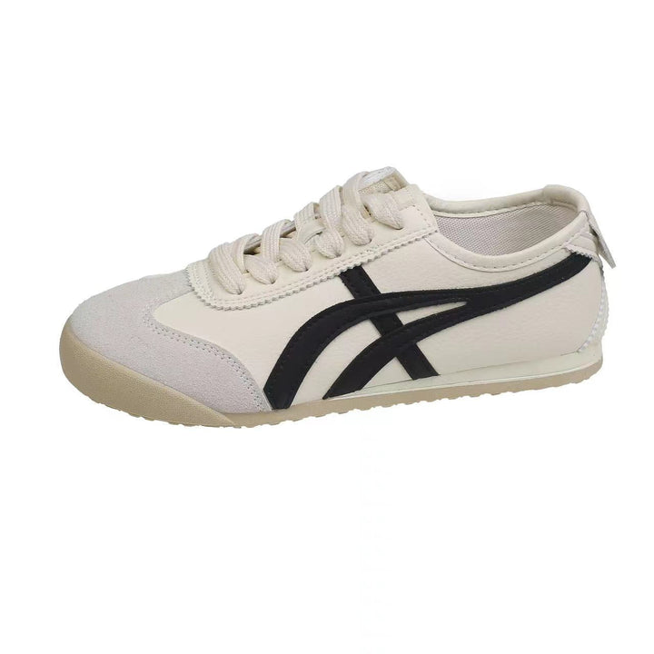 Dames Retro Sneakers, suède, contrasterende kleuren, elegant sportief, antislipzool, comfortabel