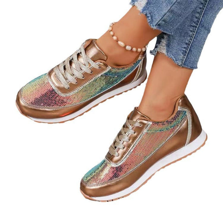 Close-up van de antislipzool van de sneaker