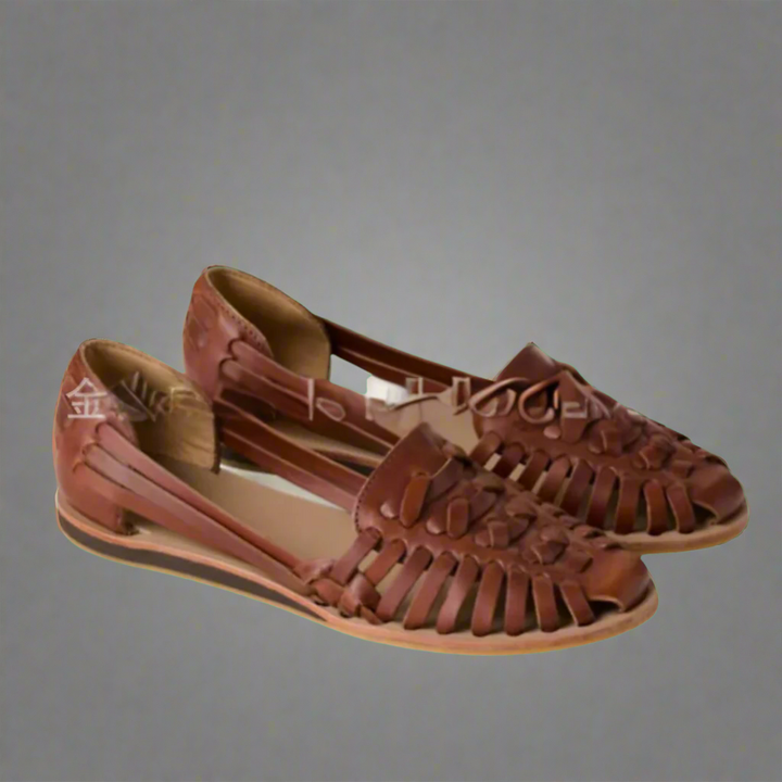Dameszomersandalen: Plat, comfortabel met verstelbare banden. Kunstleer, elegant ontwerp, maten 35-43