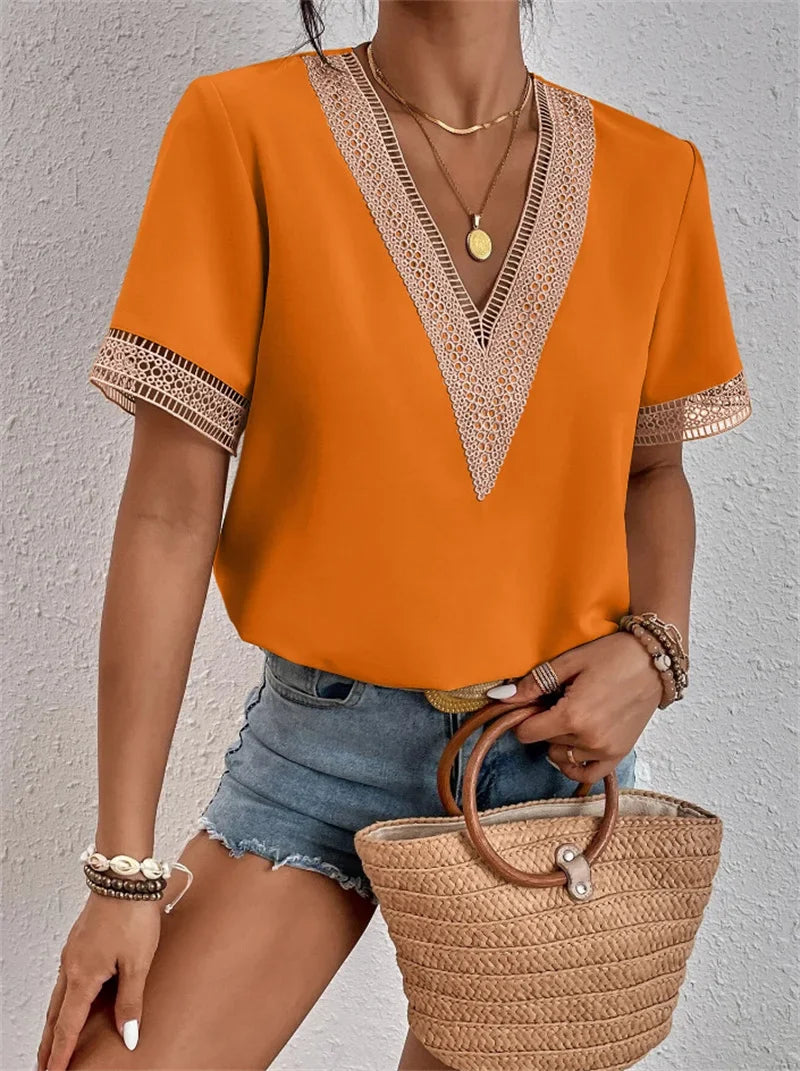 Marlowe dames top, kleuropties, veelzijdig elegant zomer top