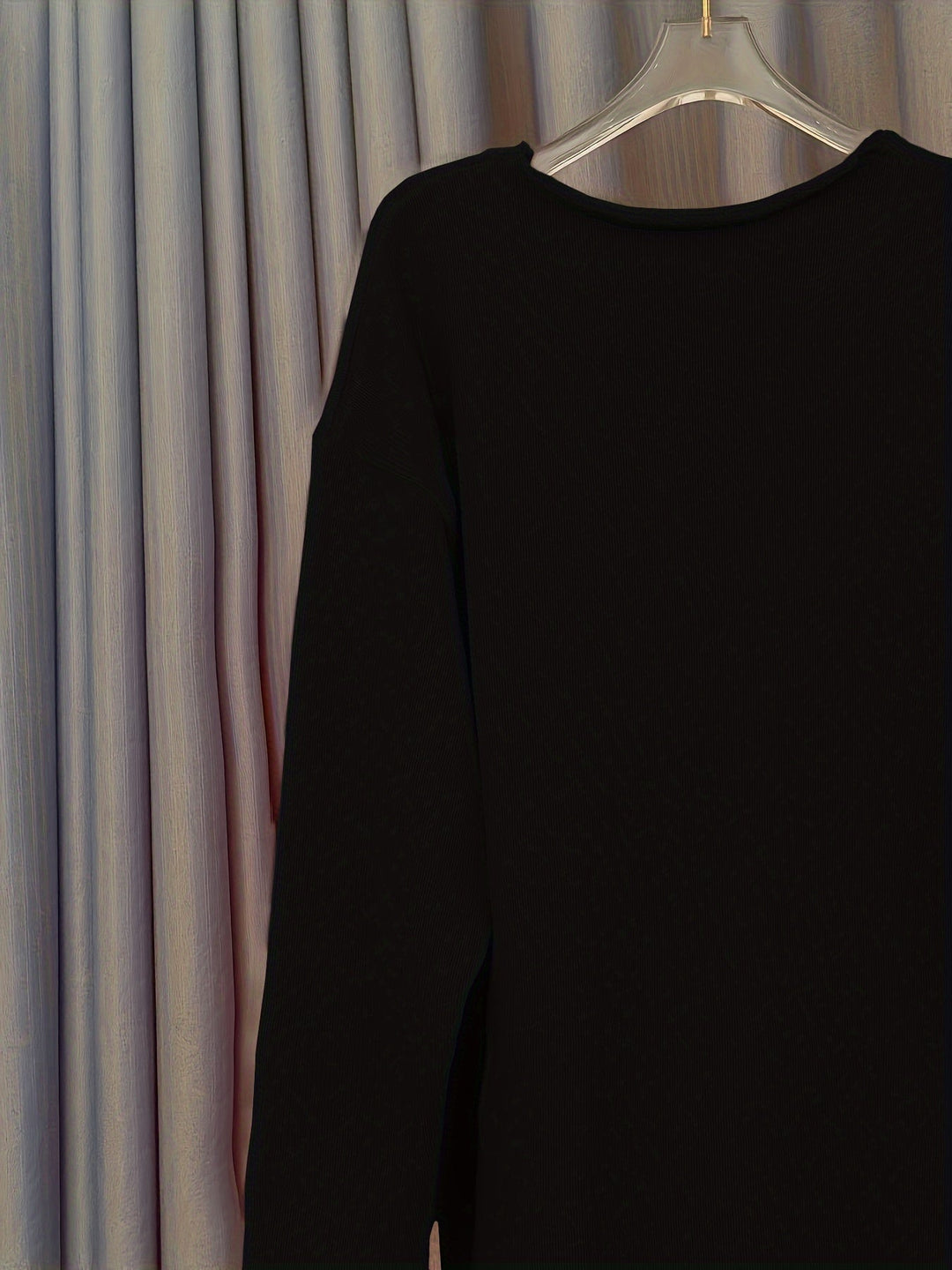 Casual dames V-hals trui, oversized, uniek patroon, comfortabel, perfect voor herfst- en winteroutfits