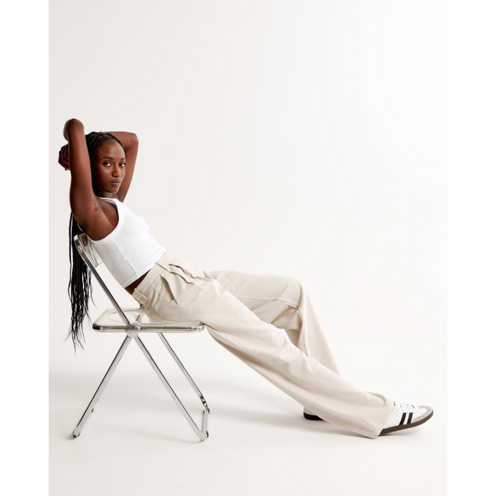 Dames wijde broek met hoge taille, elegant en comfortabel, wijde pijpen, ideaal voor veelzijdige outfits en stijlvolle gelegenheden