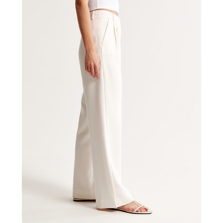 Dames wijde broek met hoge taille, elegant en comfortabel, wijde pijpen, ideaal voor veelzijdige outfits en stijlvolle gelegenheden