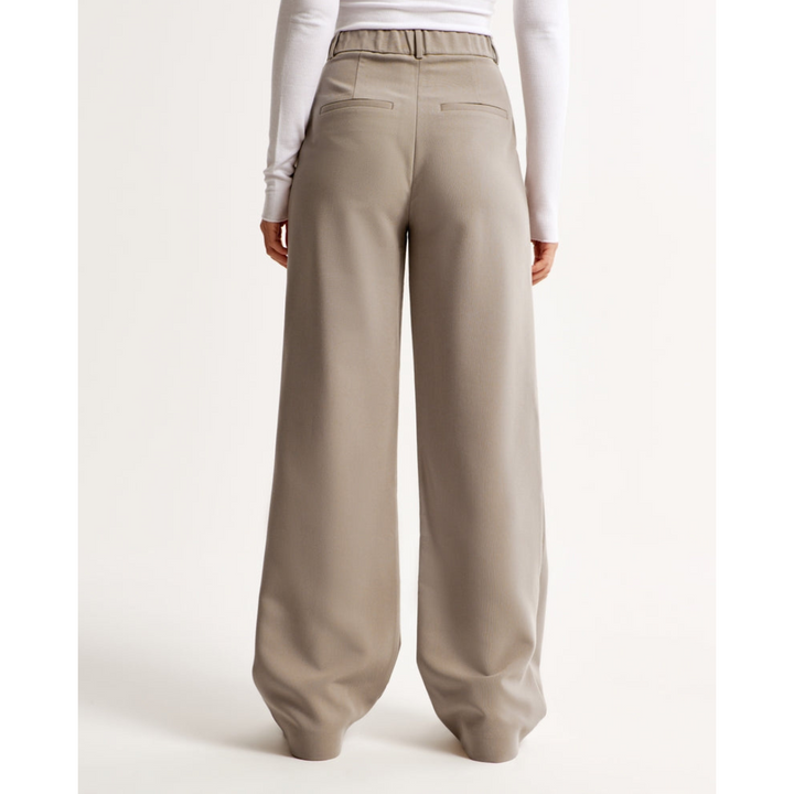 "Damen weite Hose mit hoher Taille, elegant und komfortabel, weites Bein, ideal für vielseitige Outfits und stilvolle Anlässe