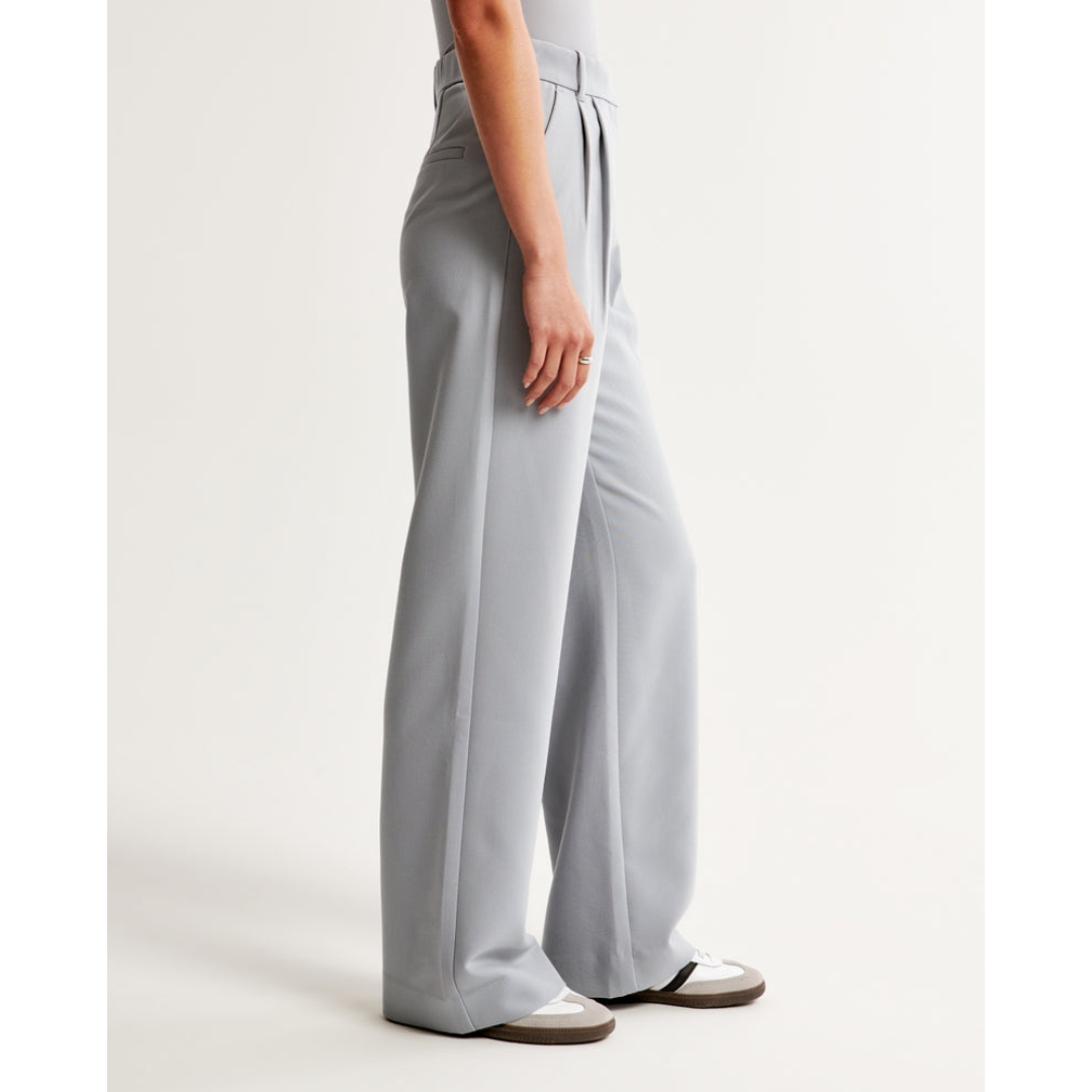 "Damen weite Hose mit hoher Taille, elegant und komfortabel, weites Bein, ideal für vielseitige Outfits und stilvolle Anlässe