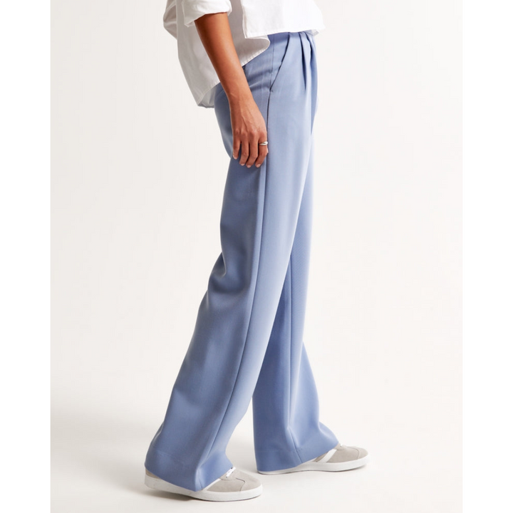 "Damen weite Hose mit hoher Taille, elegant und komfortabel, weites Bein, ideal für vielseitige Outfits und stilvolle Anlässe