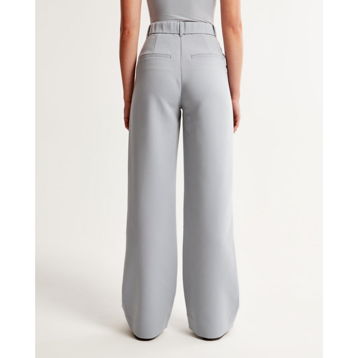 "Damen weite Hose mit hoher Taille, elegant und komfortabel, weites Bein, ideal für vielseitige Outfits und stilvolle Anlässe