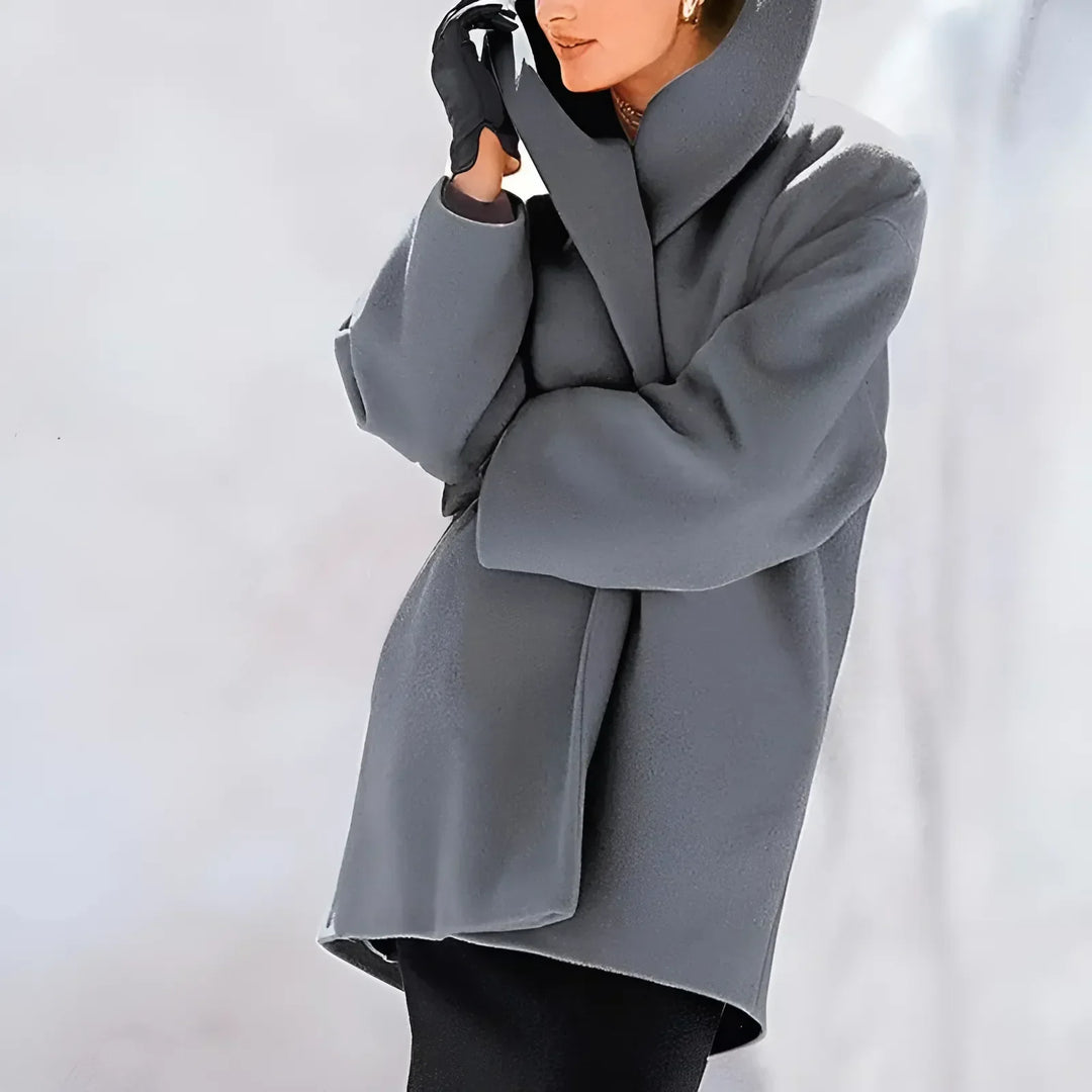 Beatris Dames Winter Trenchcoat, stijlvol, warm, elegant, lange snit, comfortabele pasvorm, diverse kleuren, wintermode