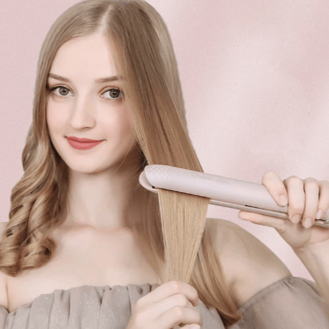 Keramische 2-in-1 haarstyler voor dames, voor gezonde haarverzorging en diverse stylingopties.