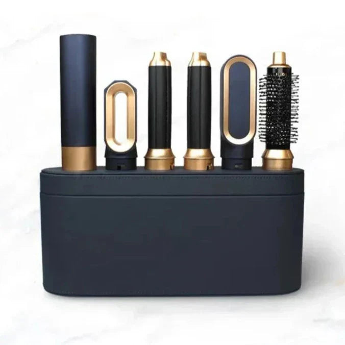 Creëer thuis salonwaardige kapsels met de AuraStyle 5-in-1 ionische multi haarstyler voor dames.
