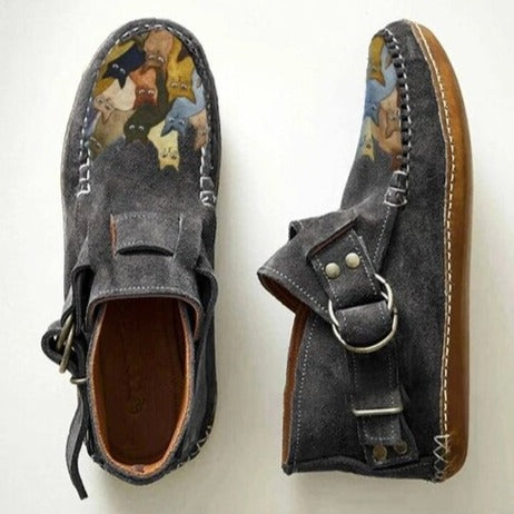 Zachte voering Arlette dames winterlaarsjes, bieden comfort en warmte tegen de kou. Ideaal voor herfst/winter.