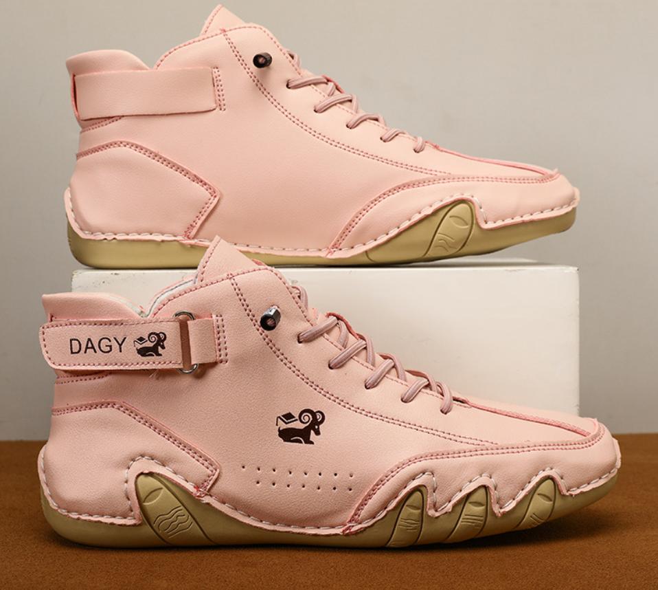 Dames barefoot schoenen van echt leer, ultiem comfort voor casual dragen en wandelen.