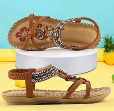 Comfortabele Bohemia damessandalen, perfect voor stijlvolle zomerse dagen met optimaal voetcomfort.