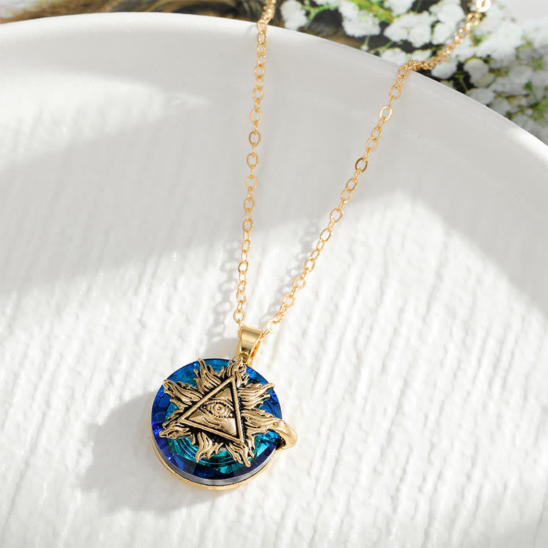 Verfijnde boze oog dames ketting, combineert elegantie met beschermende kracht.