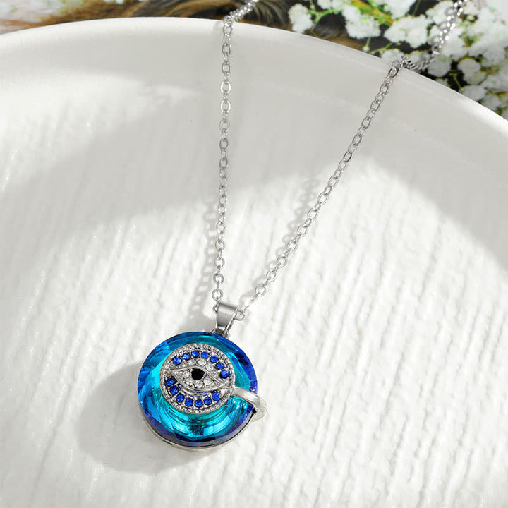 Unieke dames ketting met boze oog, voor een stijlvolle uitstraling en bescherming.
