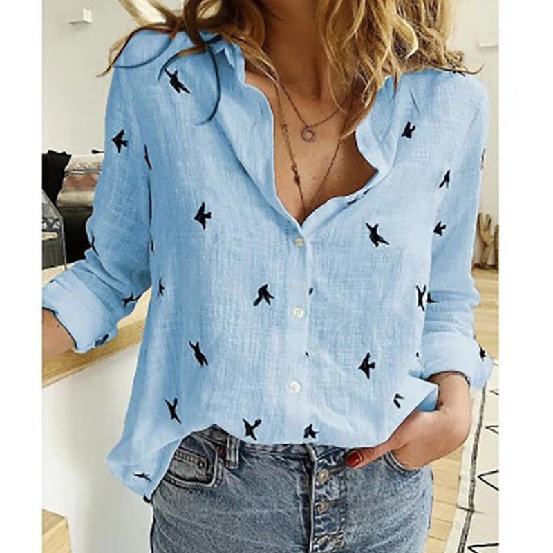 Stijlvolle effen Chloë zomerblouse, comfortabele pasvorm, ook in grote maten verkrijgbaar.