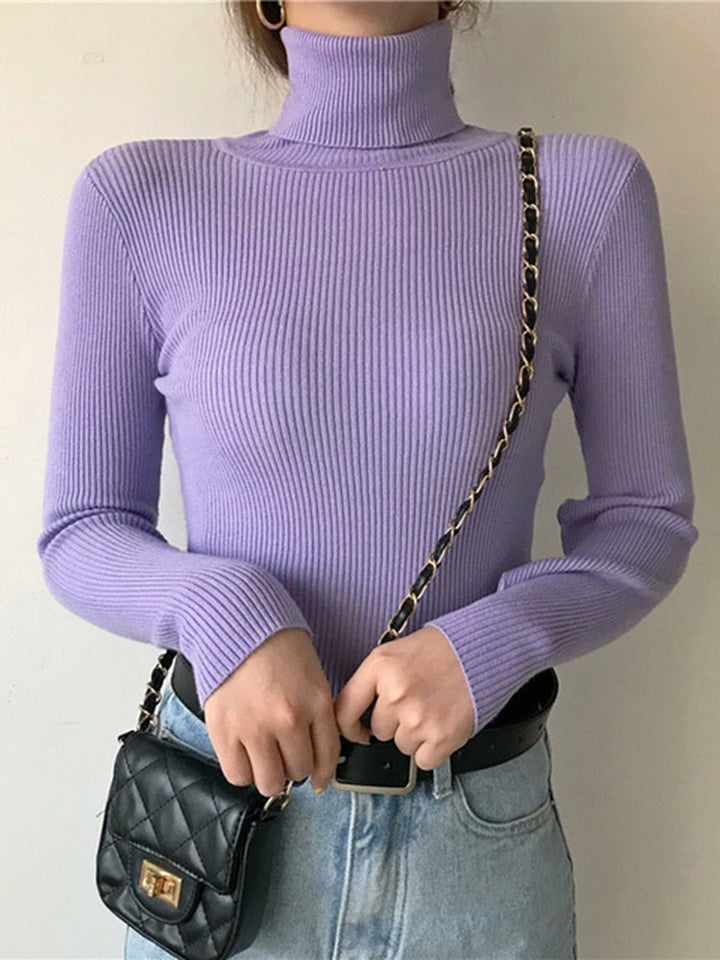 Stijlvolle dames coltrui, eenmaat, perfect voor elke dagmode en een warme look.