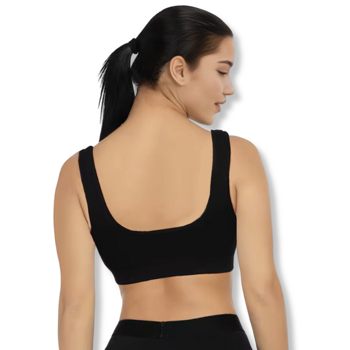 Beugelloze dames comfort BH voor ultiem draagcomfort, zachte stof en naadloos design. Ademende lingerie.