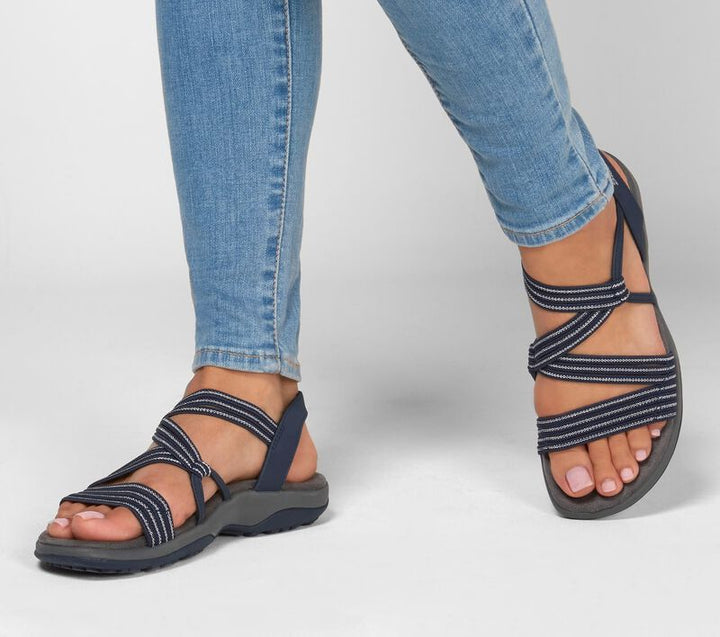 Roze dames comfort sandalen met antislipzool voor optimale ondersteuning en casual mode.