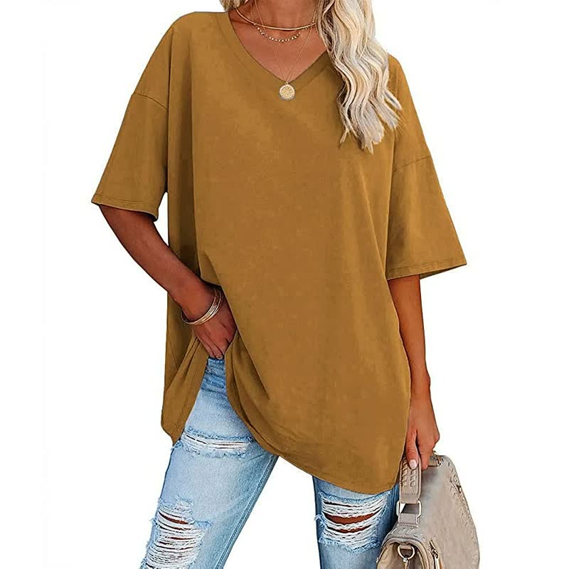 Stijlvol ComfyShirt in verschillende kleuren, comfortabele dameskleding voor zomerse dagen.
