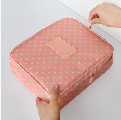 Compacte cosmetica opbergtas, waterdicht en stijlvol. Essentieel voor beauty onderweg.