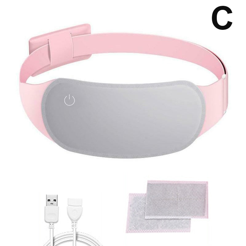 Elektrisch warmtekussen SweetRelieve™ met instelbare warmte voor effectieve verlichting van menstruatiekrampen.