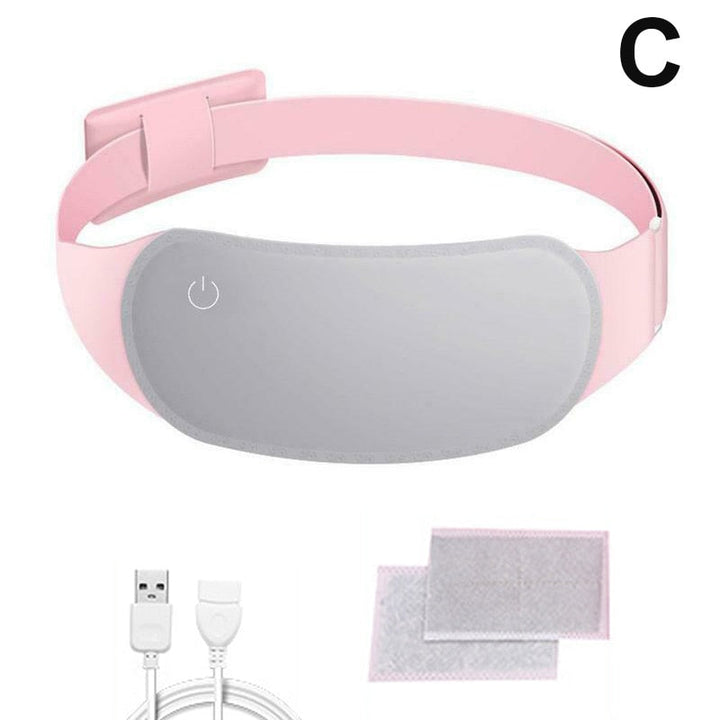 Elektrisch warmtekussen SweetRelieve™ met instelbare warmte voor effectieve verlichting van menstruatiekrampen.