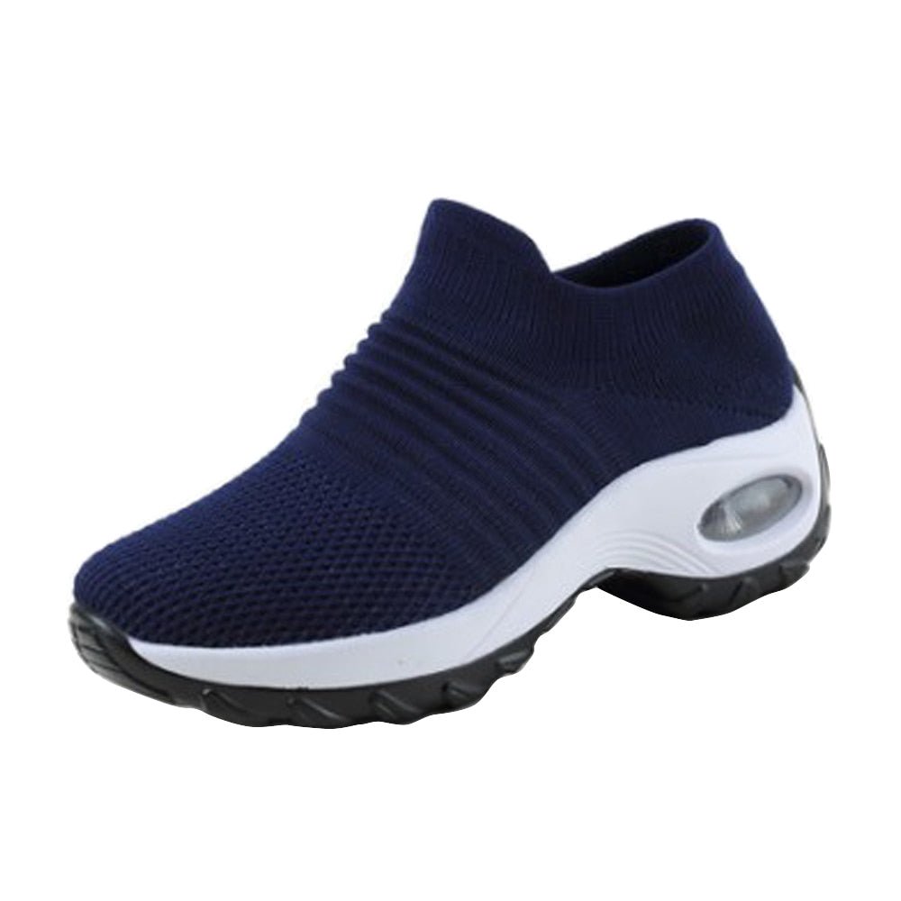 Comfortabele Emmie sneakers dames: orthopedische ondersteuning, ademend materiaal en een casual look.