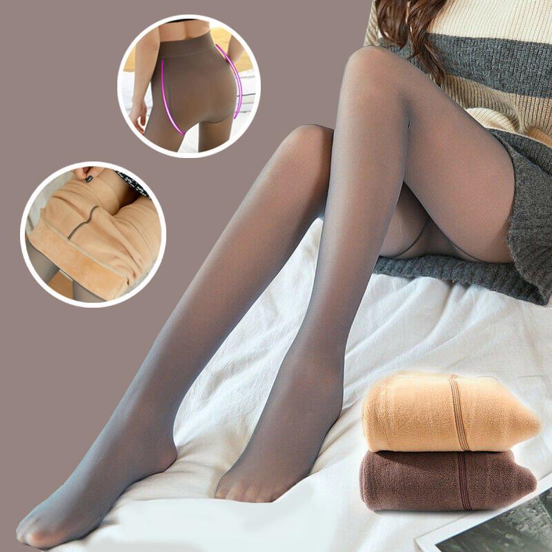 Zachte, warme fleece legging voor dames, ideaal als winterkleding. Comfortabel & elastisch.