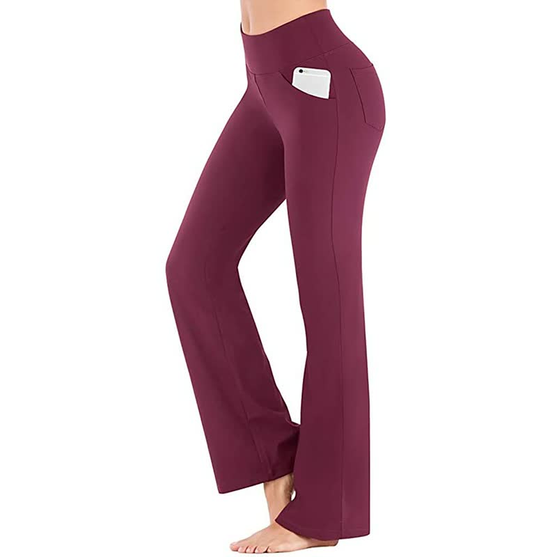 Dames fitnessbroek hoge taille. Ultiem comfort en flexibiliteit voor yoga, workouts of dagelijkse activiteiten.