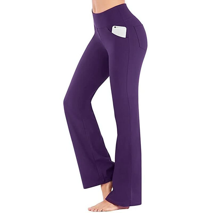 Veelzijdige dames comfortbroek hoge taille. Perfect voor een casual dag of een actieve levensstijl.