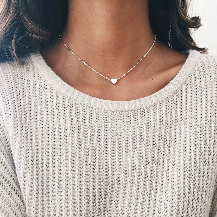 ExquisiteChain™ dames ketting met hartje in geschenkverpakking. Perfect elegant cadeau voor haar.