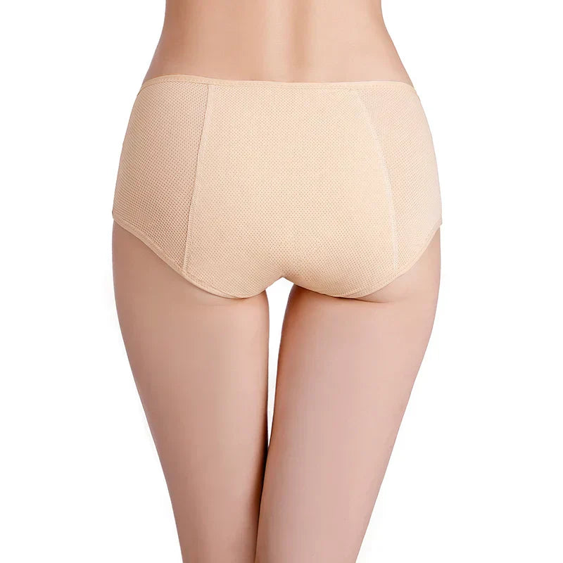 Elegante en betrouwbare lekvrije slip voor dames, biedt dagelijks comfort en effectieve absorptie.