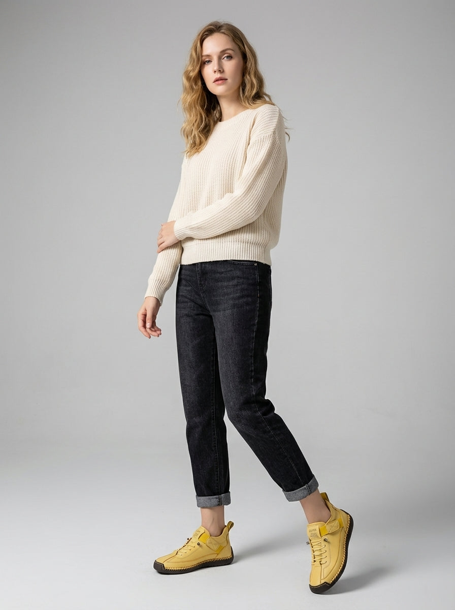 Dames lichtgewicht ademende sneakers met veters, ideaal voor comfortabel dagelijks gebruik en casual stijl.
