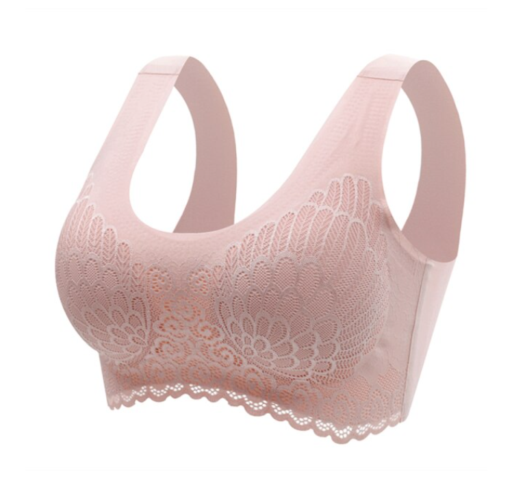 Draadloze push-up beha voor dames; naadloze pasvorm met natuurlijke ondersteuning en perfecte vorm.