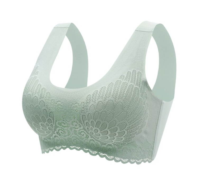 Ademende t-shirt beha voor vrouwen, naadloos design voor onzichtbaar comfort onder kleding.