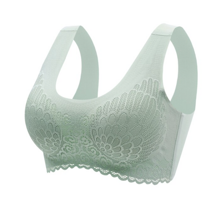Ademende t-shirt beha voor vrouwen, naadloos design voor onzichtbaar comfort onder kleding.