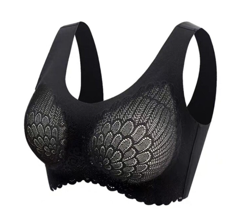 Naadloze dames comfortbeha, ademend en zacht voor de gevoelige huid, optimale ondersteuning.