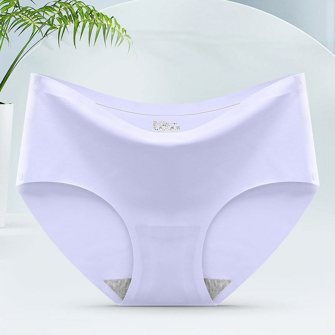 Dames naadloze zijdezachte comfort slips (set van 5) in diverse kleuren. Ideaal als onzichtbaar ondergoed.