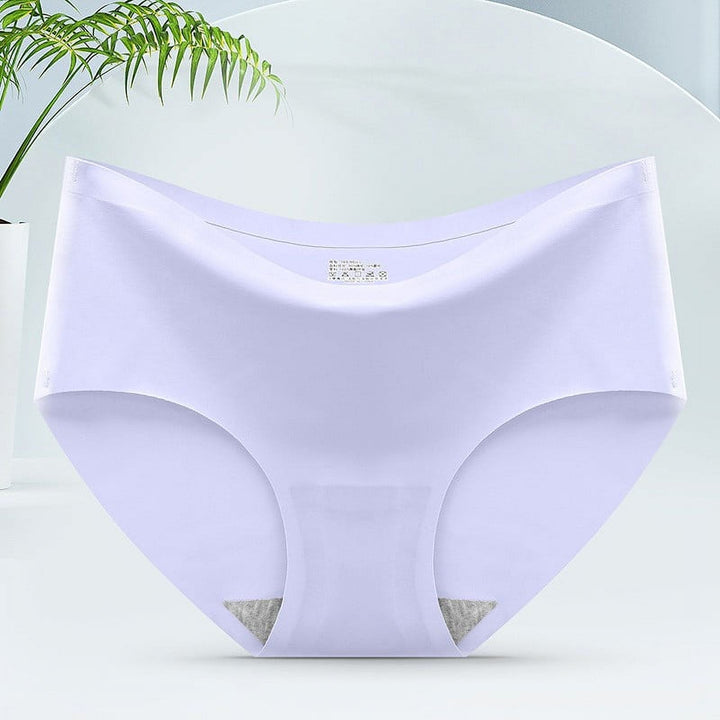 Dames naadloze zijdezachte comfort slips (set van 5) in diverse kleuren. Ideaal als onzichtbaar ondergoed.