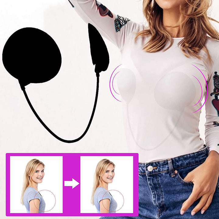 Veelzijdige dames lift BH kit; comfortabel, onzichtbaar en perfect voor strapless, rugloze en diepe decolleté outfits.