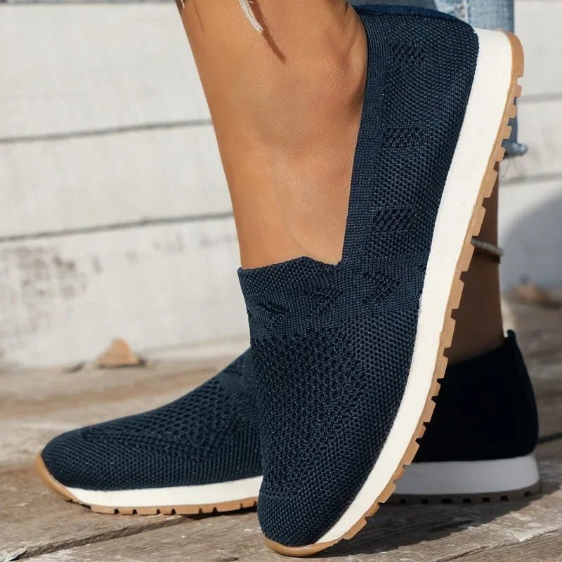 Ademende zomerschoenen voor dames, orthopedische instappers met comfort en stijl voor elke dag.