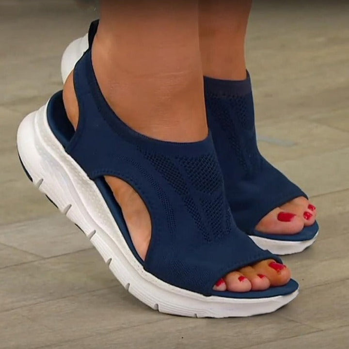 Dames orthopedische sandalen NiceFeet, ultiem comfort en voetondersteuning voor zomerse dagen.