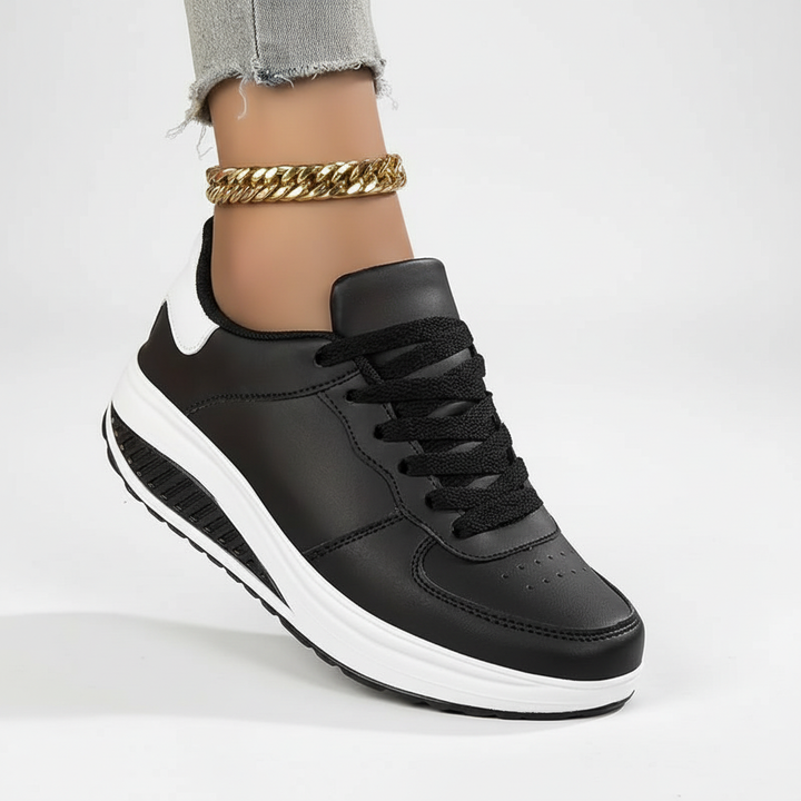 Comfortabele orthopedische dames sneakers Amelie, verbeteren houding en verlichten voetpijn.