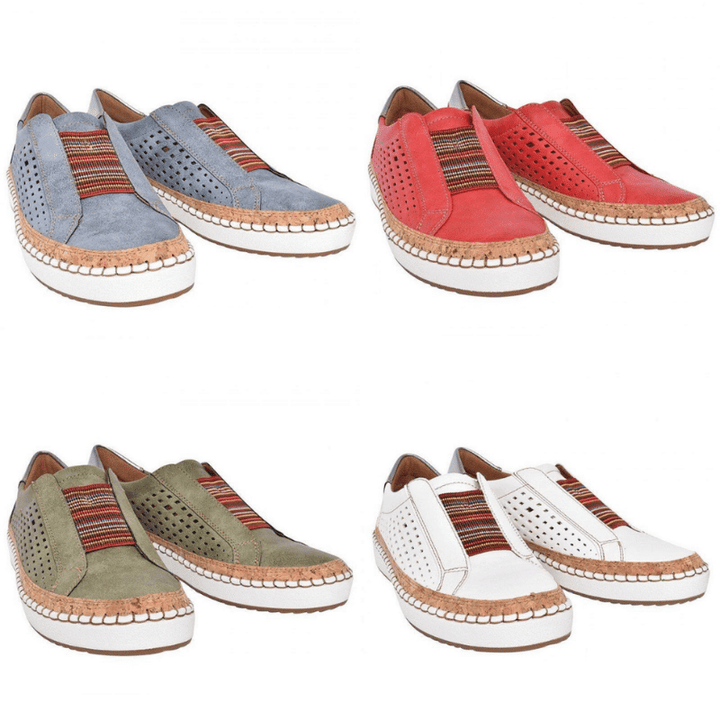 Casual orthopedische dames sneakers, bieden stijlvol comfort en voetondersteuning voor elke gelegenheid.