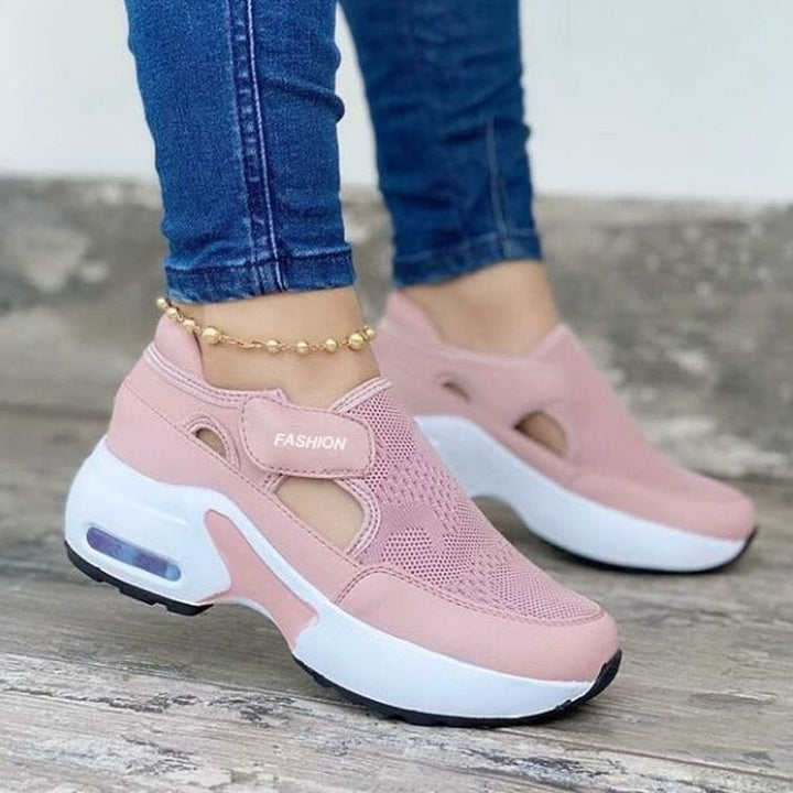 Comfortabele Nortas orthopedische wandelschoenen voor dames, ontworpen voor optimale ondersteuning en minder voetpijn.
