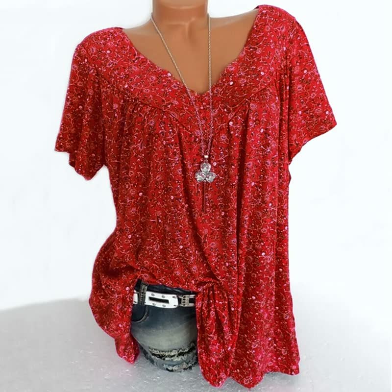 Veelzijdig dames oversized shirt, perfect als trendy blouse voor de zomer, met comfortabele losse pasvorm.