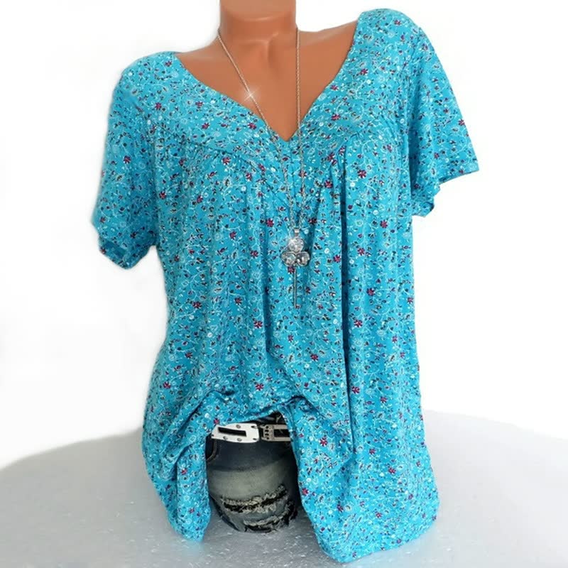 Trendy dames oversized blouse met losse pasvorm, veelzijdig en comfortabel, ideaal voor lente en zomer.