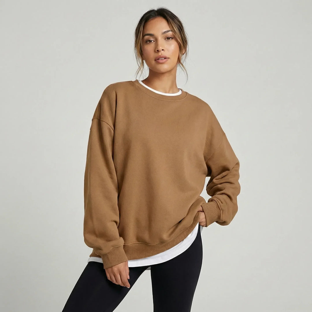 Veelzijdige dames oversized trui, comfortabel en modieus, perfect voor elke gelegenheid.